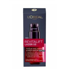 Loreal Paris Revitalift Lazer X3 Yoğun Yaşlanma Karşıtı Serum 30ml