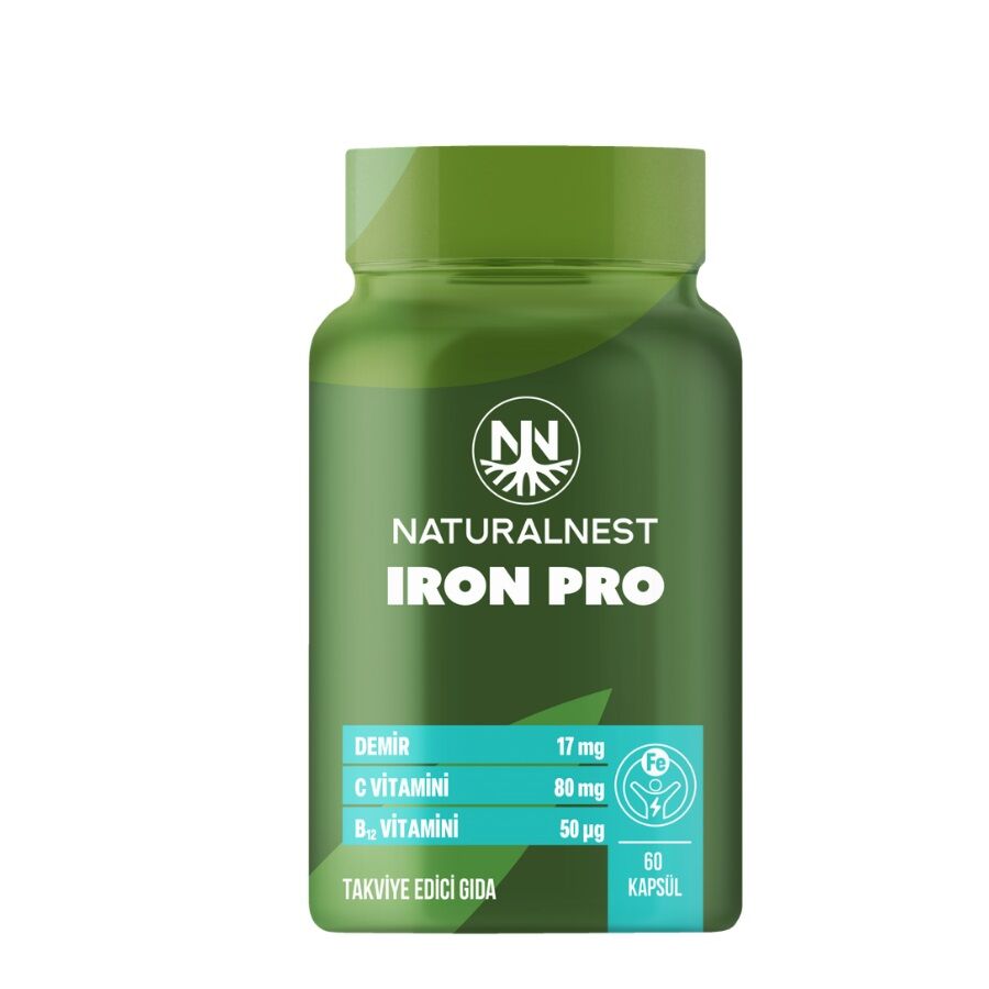 Naturalnest Iron Pro 60 Kapsül
