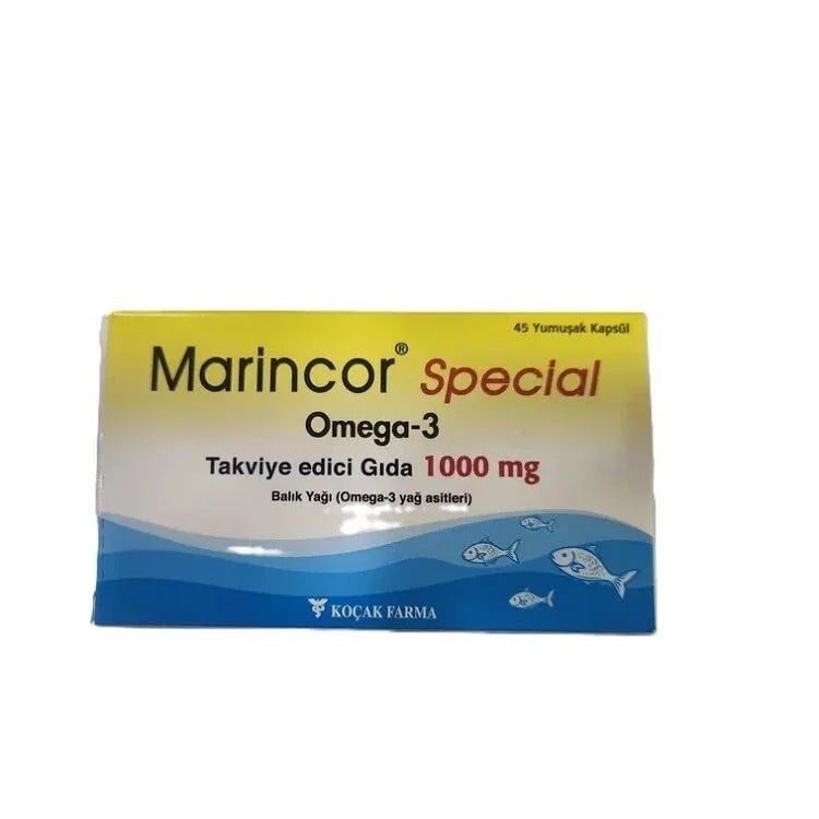 Marincor Special Omega 3 1000 MG 45 Kapsül