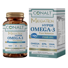 Conalt Megaten Hyper Omega-3 60 Kapsül