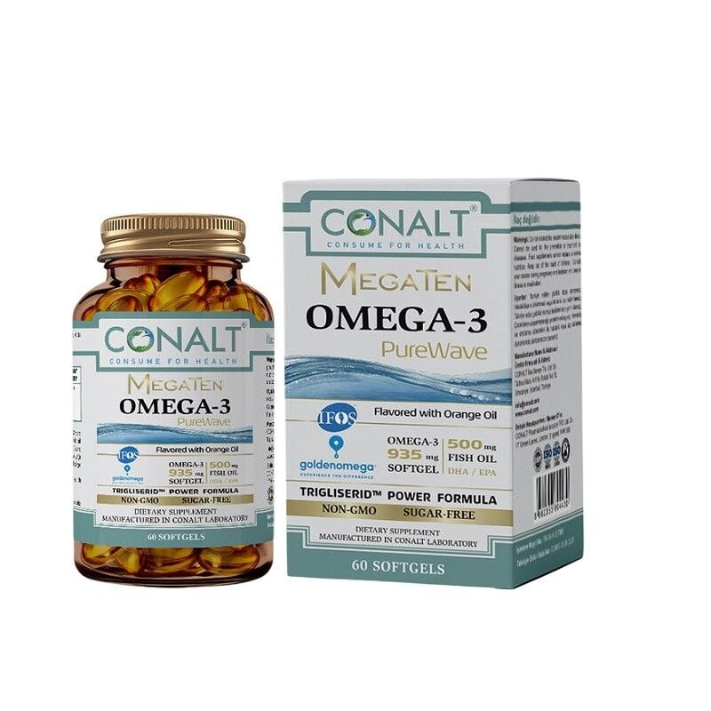 Conalt Megaten Omega-3 Pure Wav 60 Kapsül