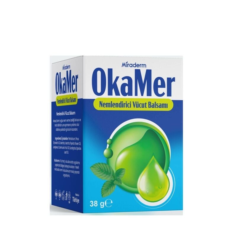 Miraderm OkaMer Nemlendirici Vücut Balsamı 38 gr
