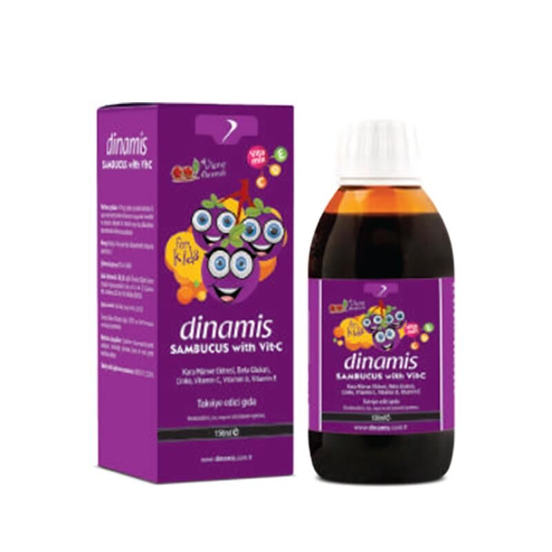 Dinamis Sambucus with Vit-C Şurup 150Ml