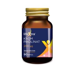 Lifextra Krom Pikolinat 200 mcg 90 Kapsül