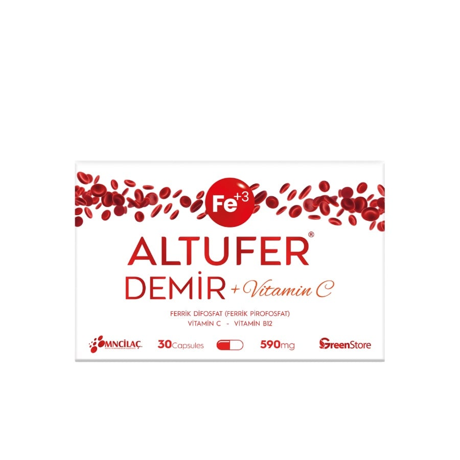 Altufer Demir 30 Kapsül