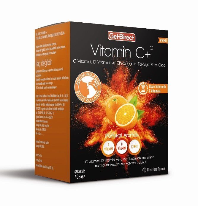 Get Direct Vitamin C+ 40 Saşe