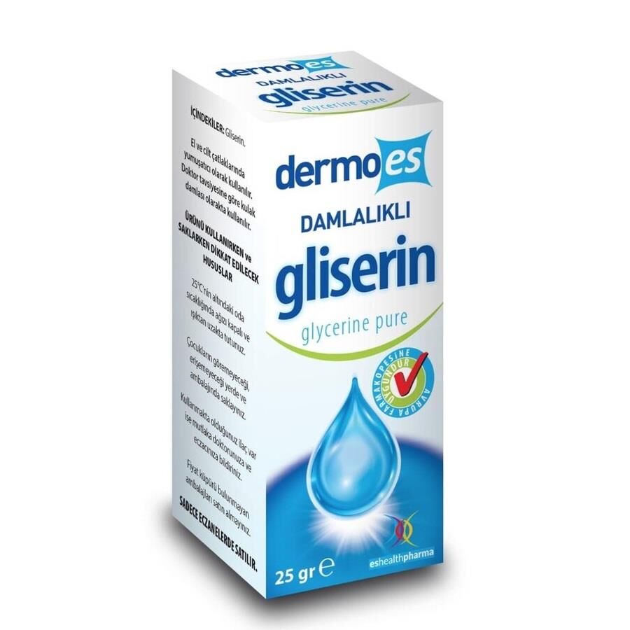 Dermoes Gliserin - Glycerine Pure 25gr Damlalıklı
