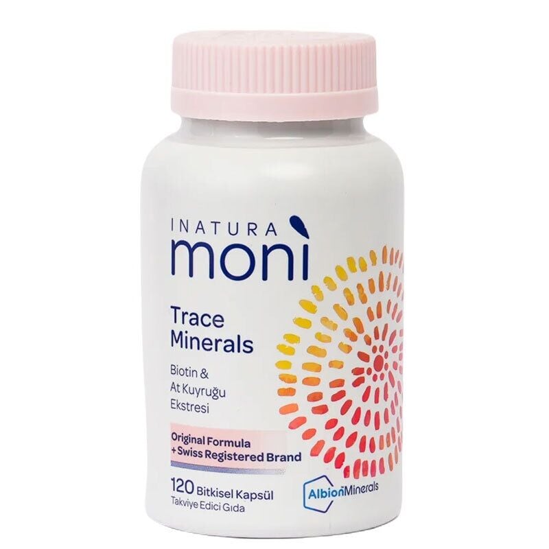 Inatura Moni Trace Biotin ve At Kuyruğu 120 Kapsül