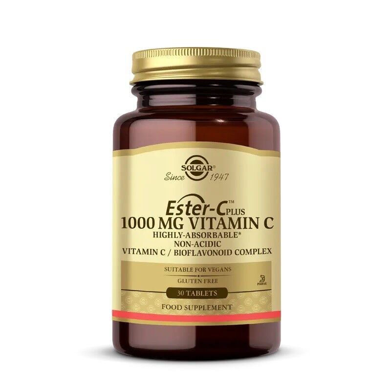 Solgar Ester-C Plus 1000 Mg 30 Tablet