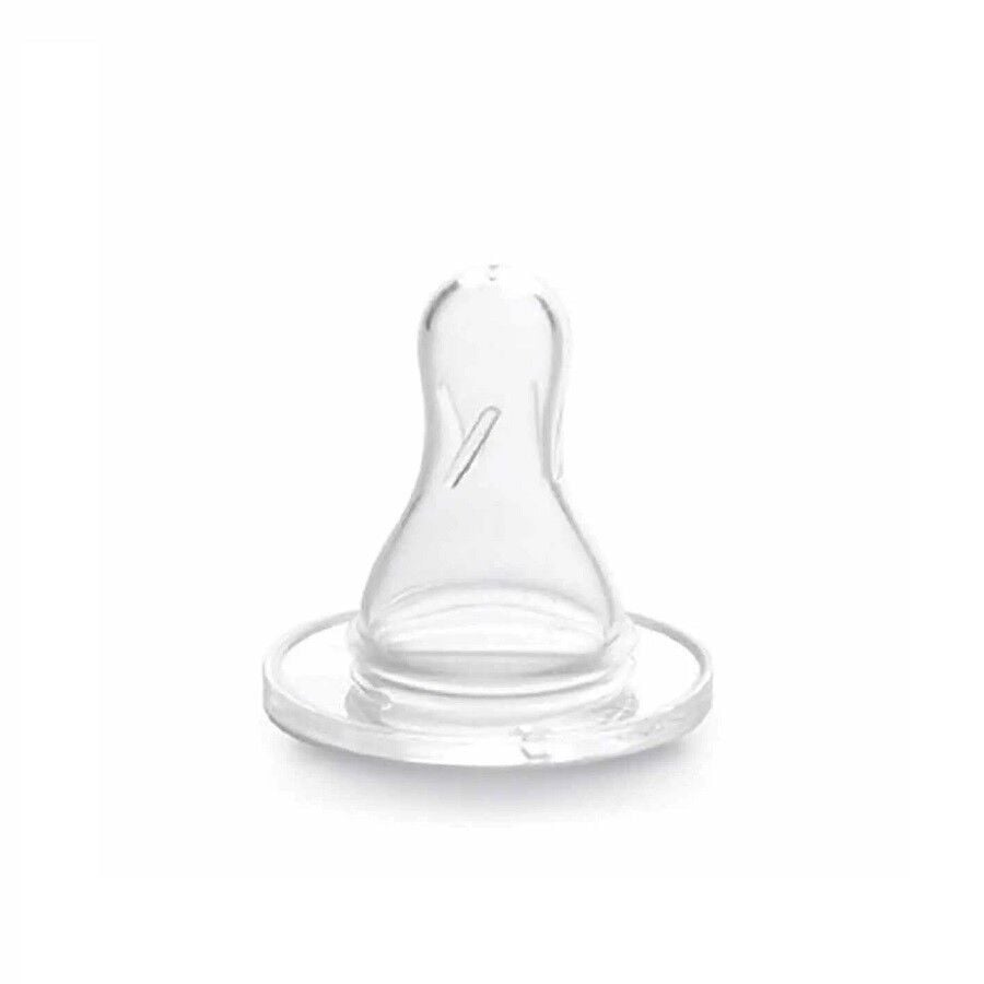 Bebedor Silikon Biberon Emziği Hızlı Akış 12+ Ay