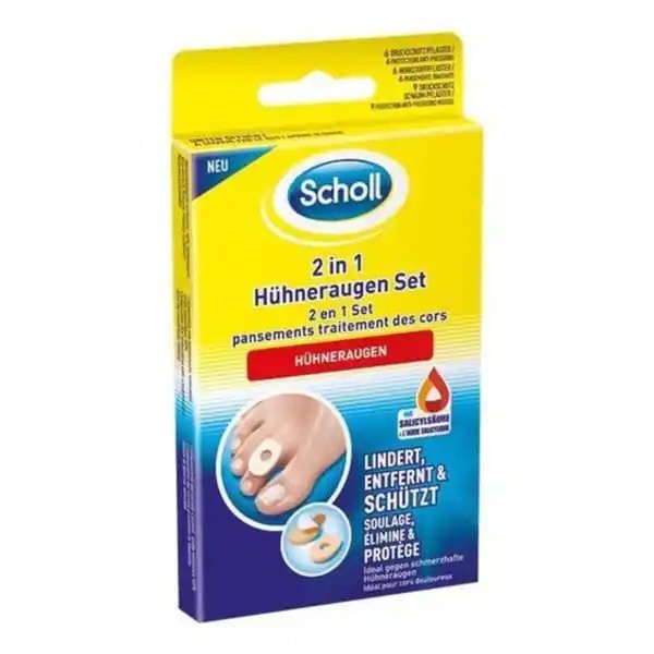Scholl 2in1 Hühneraugen Set Nasır Seti