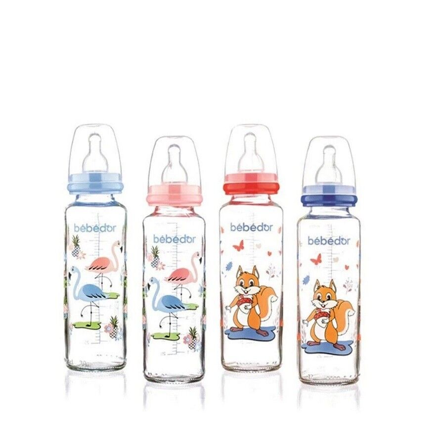 Bebedor 31302 Desenli Cam Biberon 250ml 3+ Ay