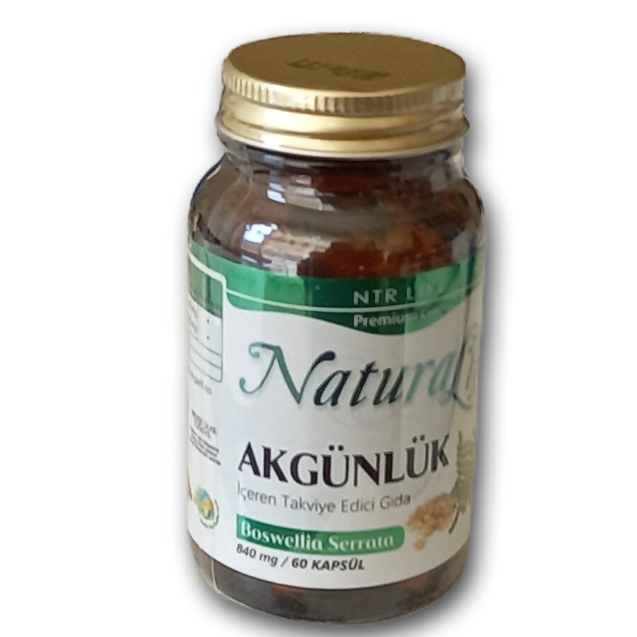 Natura Life NTR-Boswellia Serrata 60 Kapsül - Akgünlük Ekstresi