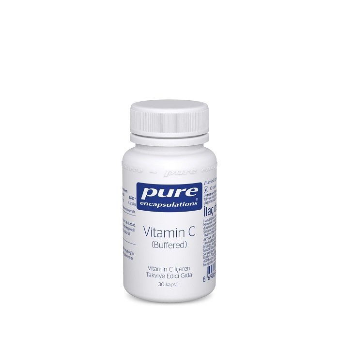 Pure Vitamin C ( Buffered ) 30 Kapsül
