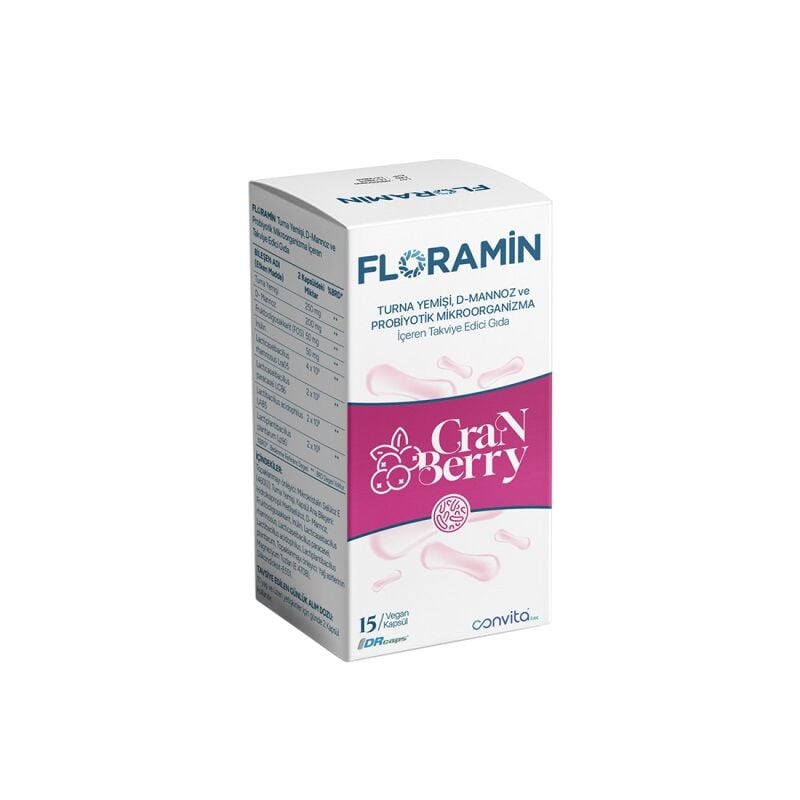 Floramin Turna Yemişi D-Mannoz 15 Kapsül