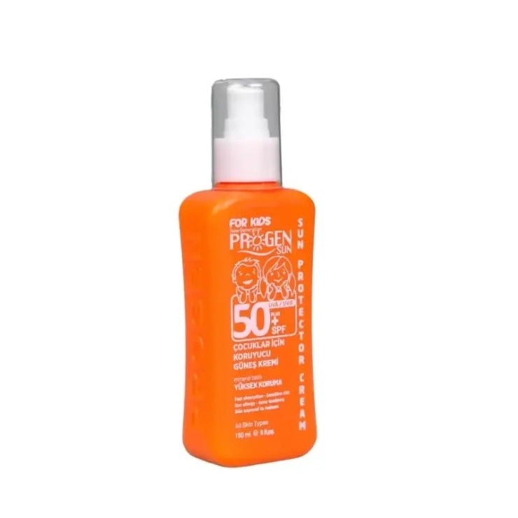 Progen Çocuklar İçin Güneş Koruyucu Krem Spf50+ 150ml