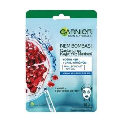Garnier Nem Bombası Canlandırıcı Kağıt Yüz Maskesi 28 gr