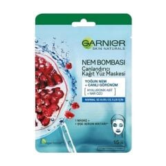 Garnier Nem Bombası Canlandırıcı Kağıt Yüz Maskesi 28 gr