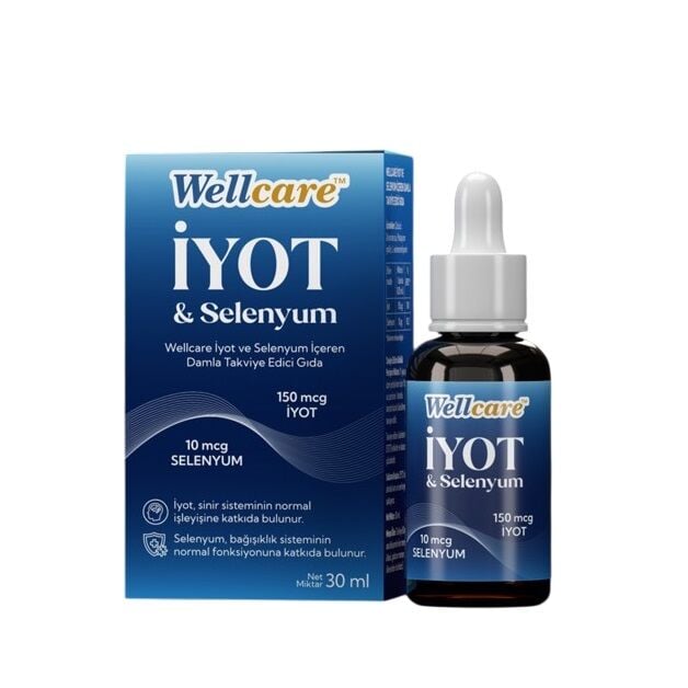 Wellcare Iyot Selenyum Oral Damla 30 ml