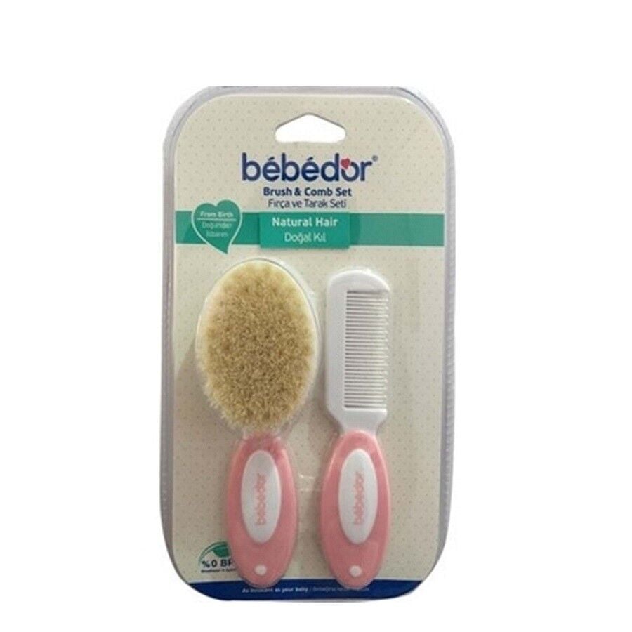 Bebedor 573 Doğal Saç Fırçası Ve Tarak Seti