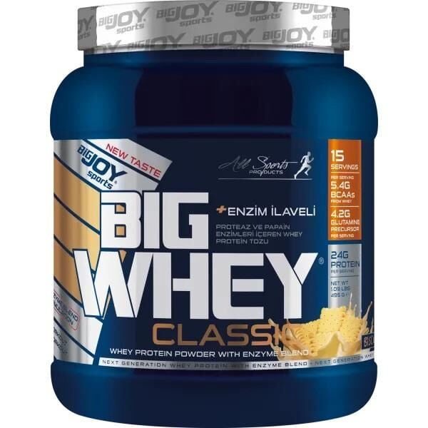 Bigjoy Sports BIGWHEY Whey Protein Classic Bisküvi 495g
