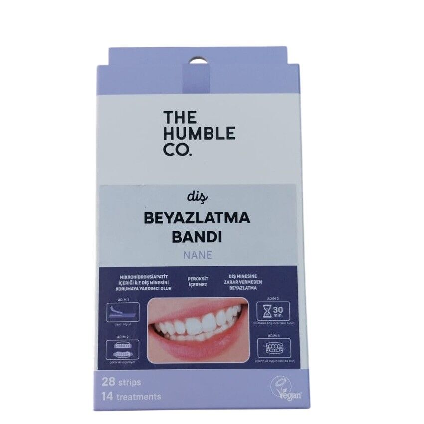 Humble Diş Beyazlatma Bandı 28 Strip (Nane)
