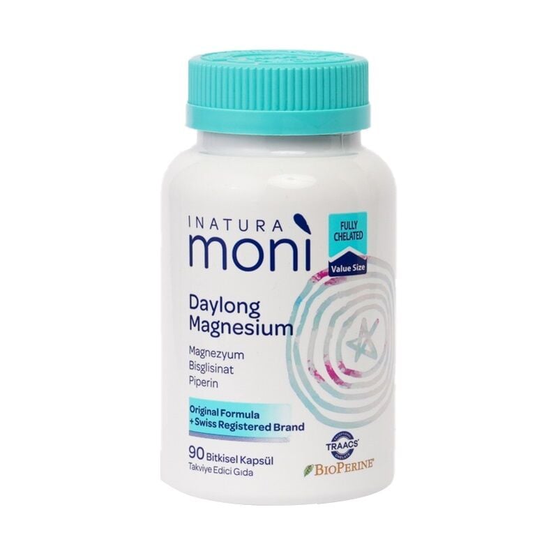 Inatura Moni Daylong Magnesium 90 Kapsül