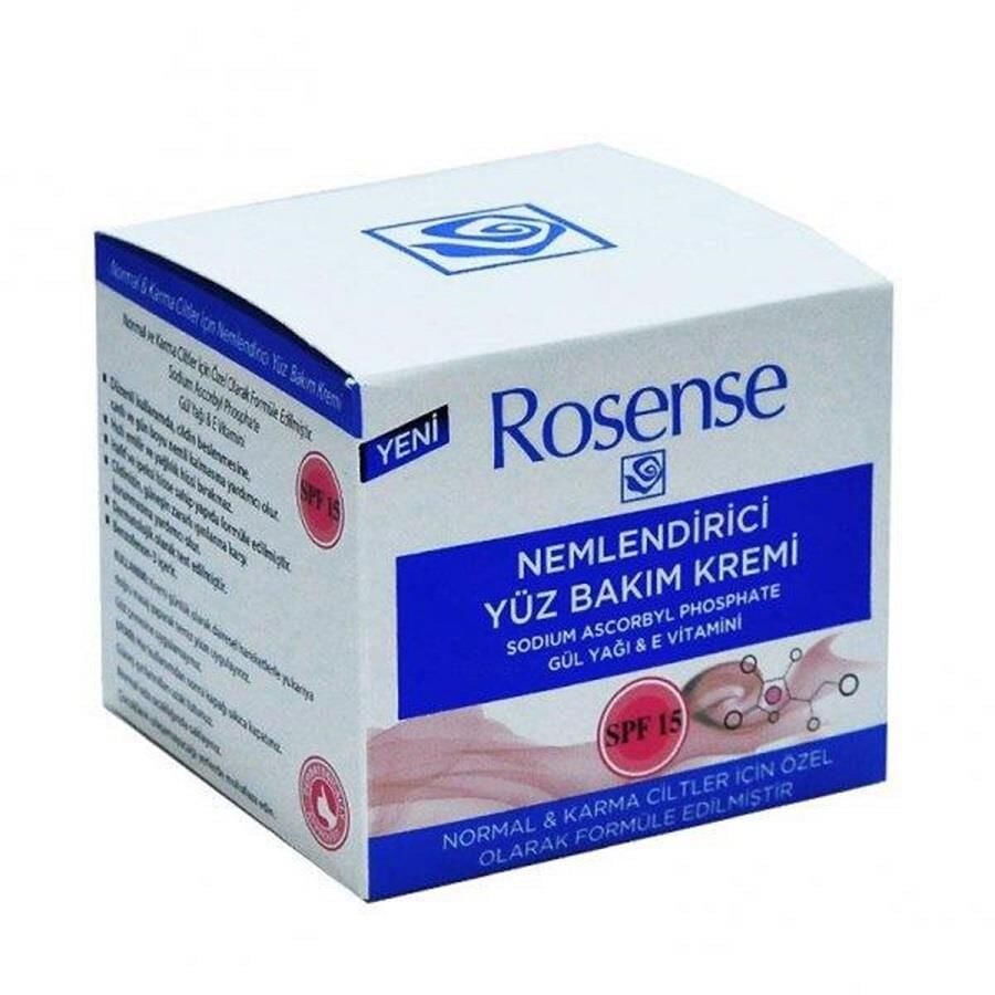Rosense Nemlendirici Yüz Kremi Normal Ciltler 50ml