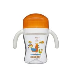 Bebedor Yumuşak Uçlu Kulplu Alıştırma Bardağı 270 Ml 6 Ay +