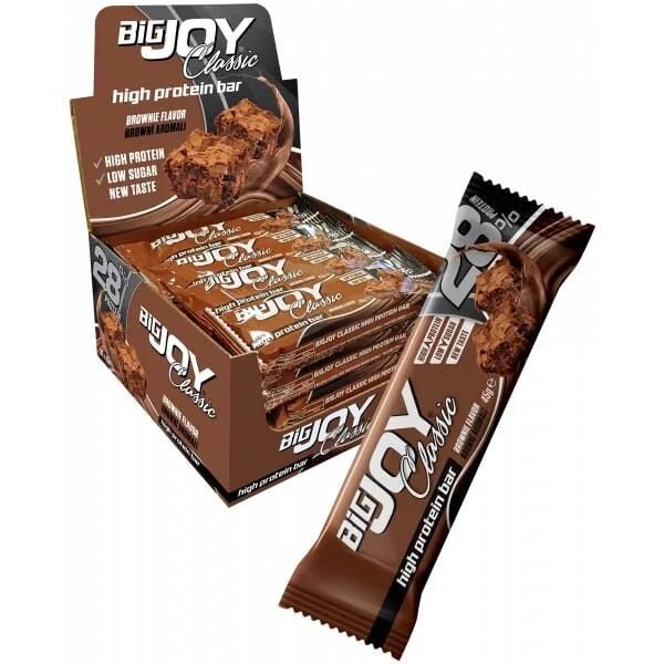 Bigjoy Sports Classic High Protein Bar Brownie 16 x 45g