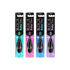 Rocs Neon 0-3 Yaş Bebek Diş Fırçası (Yumuşak)