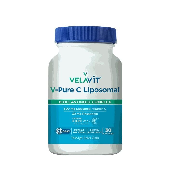 Velavit V-PURE C Liposomal Bioflavonoid Complex 30 Kapsül
