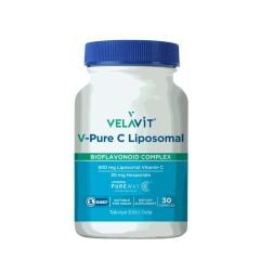 Velavit V-PURE C Liposomal Bioflavonoid Complex 30 Kapsül