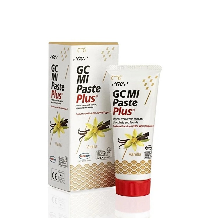 GC MI Paste Plus Vanilla - Diş Macunu Vanilyalı 40gr ( 35ml )