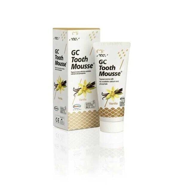 GC Tooth Mousse Vanilla - Diş Macunu Vanilyalı 40gr ( 35ml )