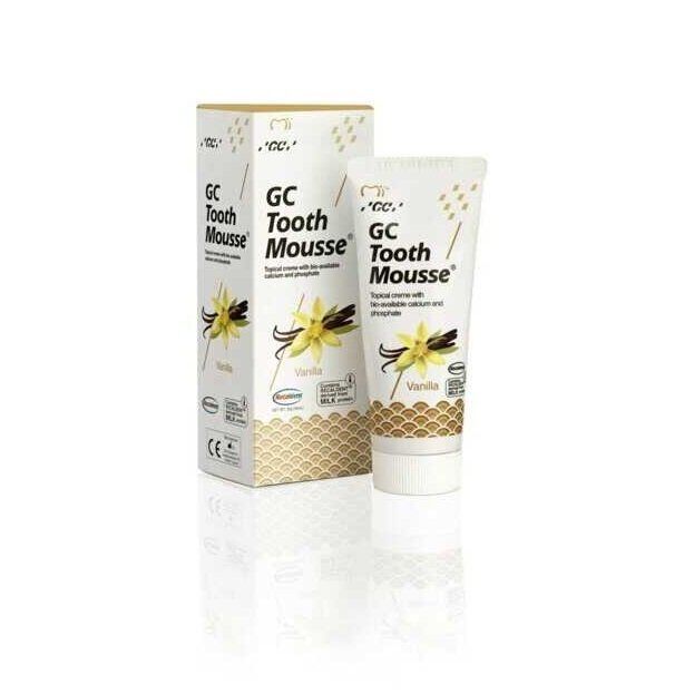 GC Tooth Mousse Vanilla - Diş Macunu Vanilyalı 40gr ( 35ml )