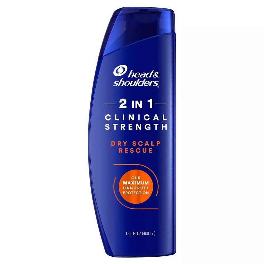 Head & Shoulders Clinical Strength Dry Scalp Rescue 2 in 1 Shampoo 400ml