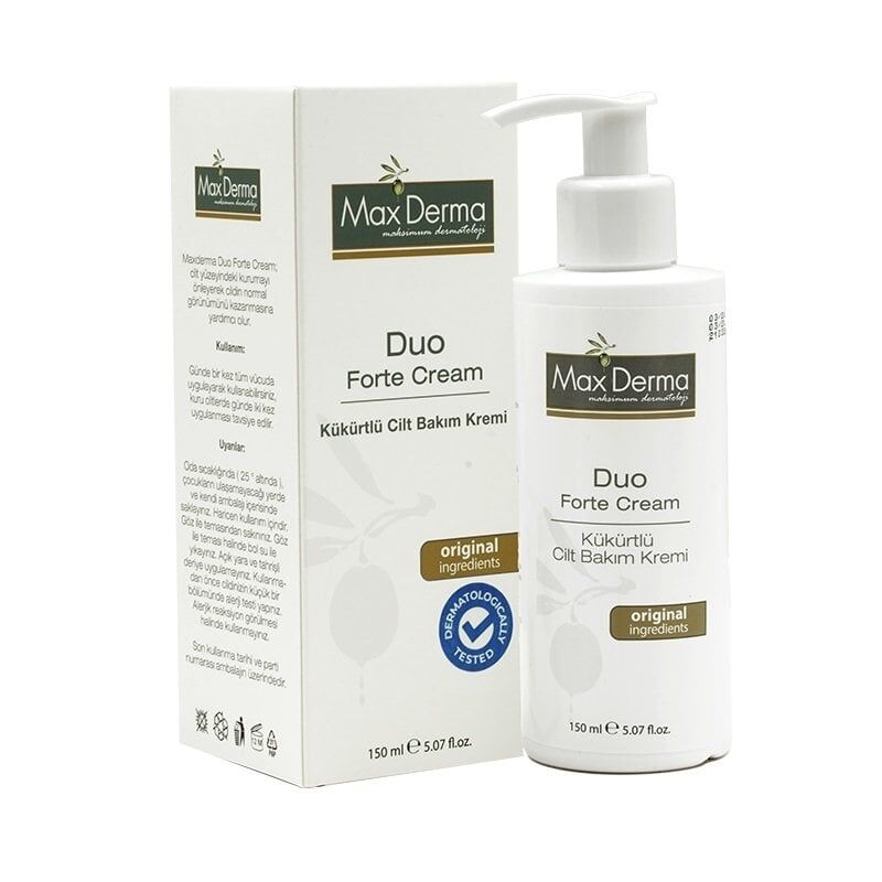 Max Derma Duo Kükürtlü Krem 150ml