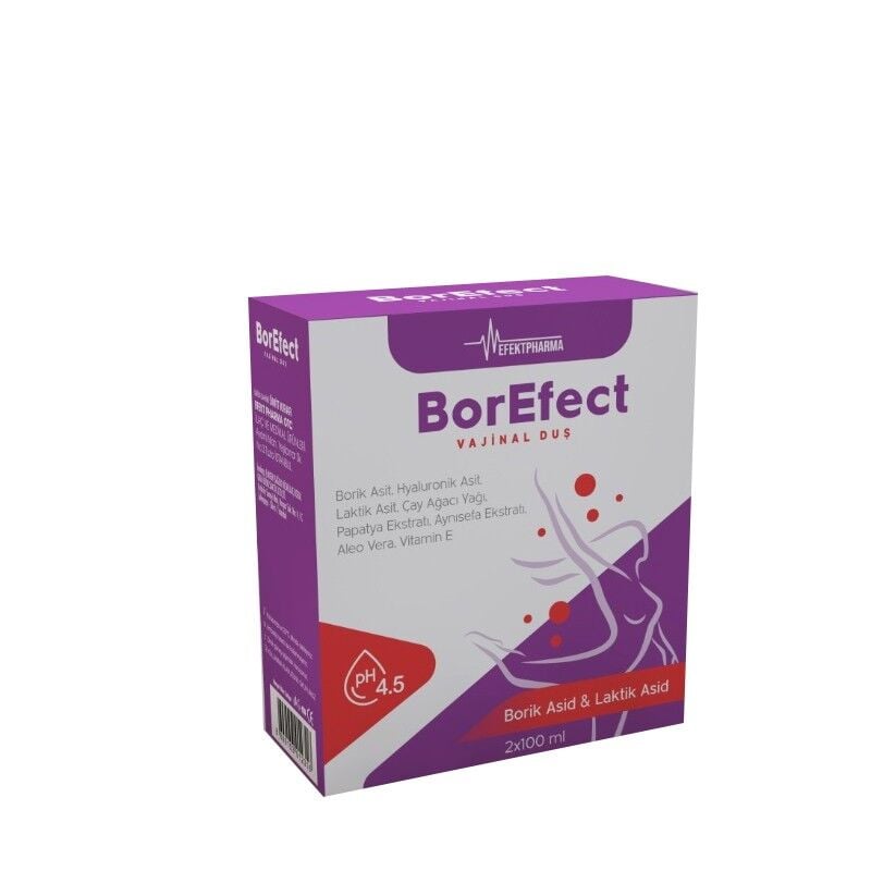Borefect Genital Bölge Temizleyici 2x100ml