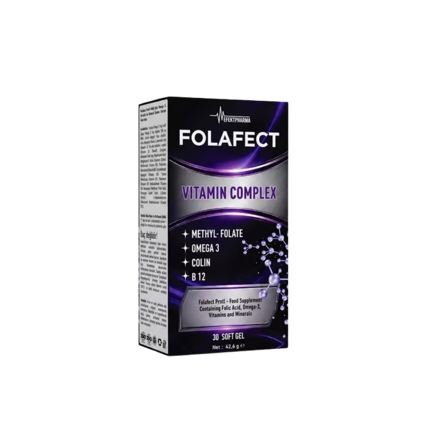Folafect Vitamin Complex 30 Soft Gel Kapsül