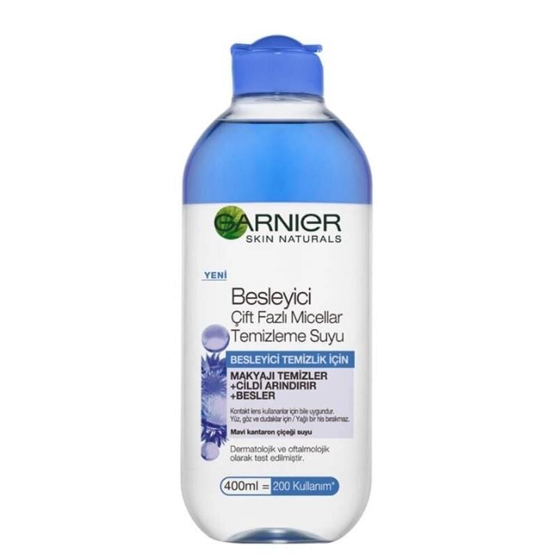 Garnier Çift Bazlı Micellar Makyaj Temizleme Suyu 400 ml