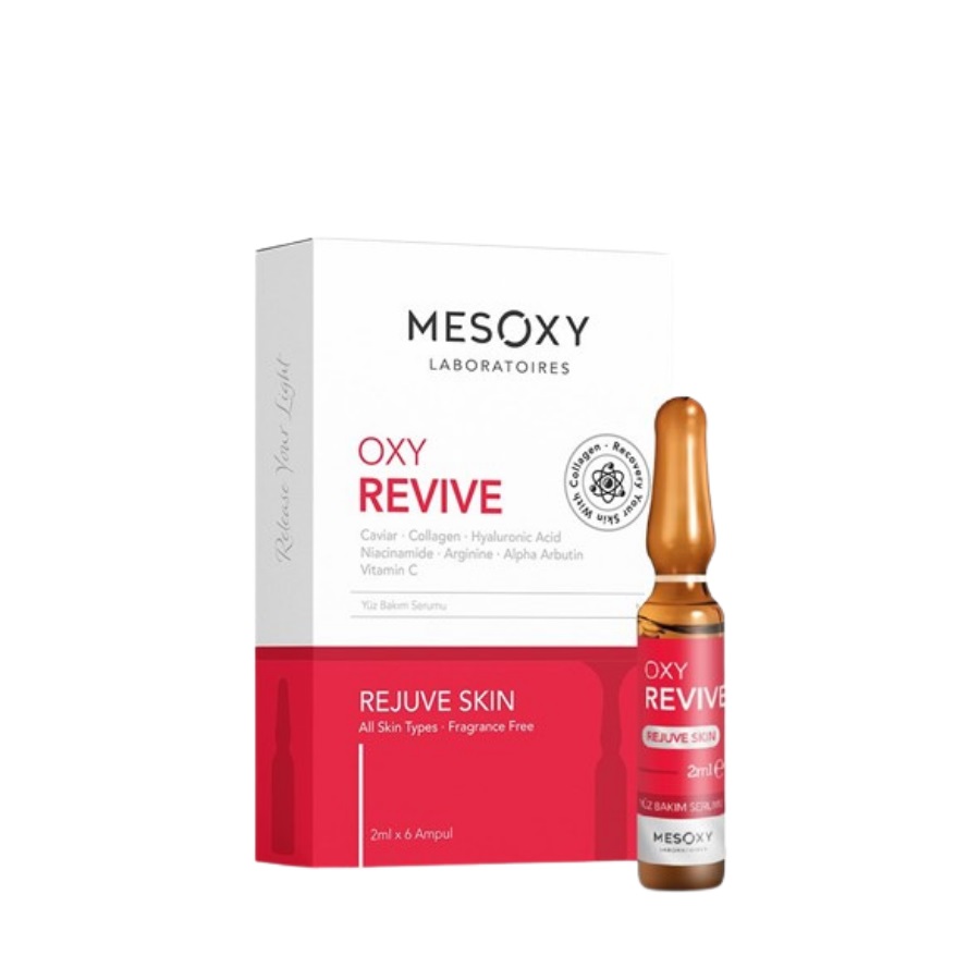 Mesoxy Oxy Revive Rejuve Skin 2 ML 6 Ampul