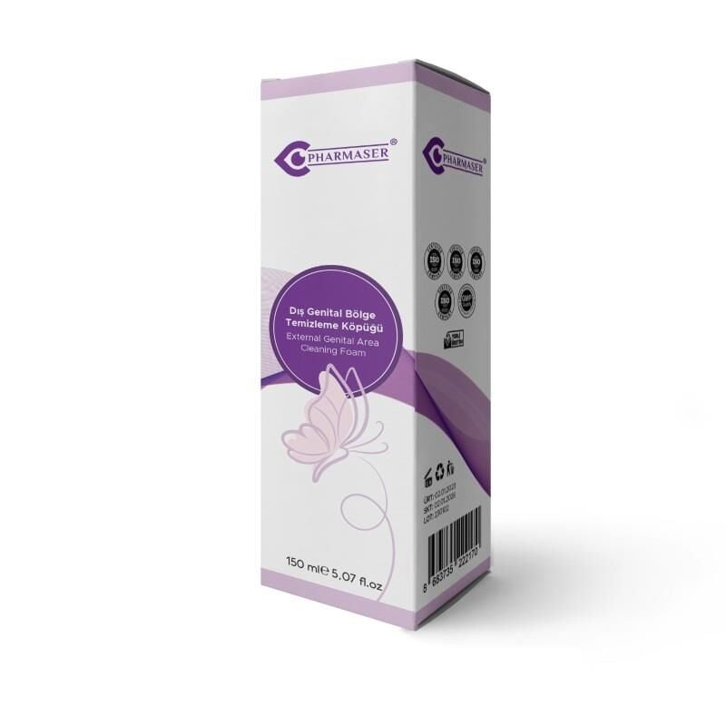 Pharmaser Dış Genital Temizleme Köpüğü 150 ML