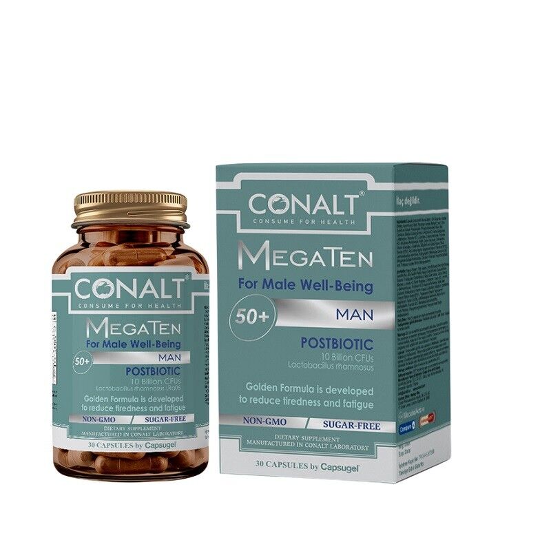 Conalt Megaten Man 50+ 30 Kapsül