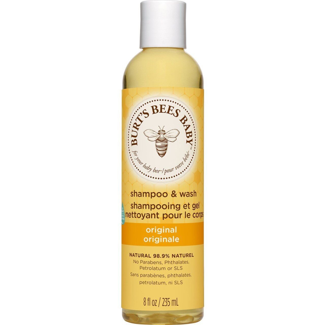 Burts Bees Baby Bebek Saç ve Vücut Şampuanı 235 ml