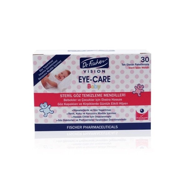 Dr Fisher Eye Care Baby Mendil Çocuk 30 Adet