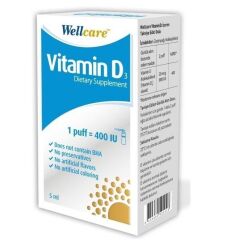 Wellcare Vitamin D3 400 IU 5 ml Sprey