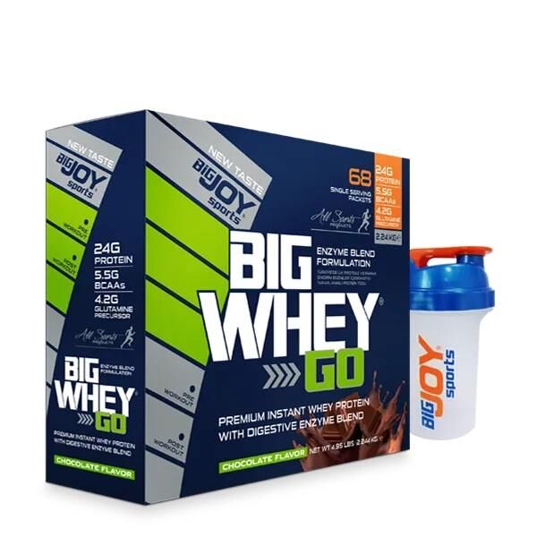 Bigjoy Sports BIGWHEYGO Whey Protein Çikolata 68 Servis