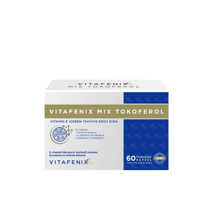 Vitafenix Mix Tokoferol - Vitamin E 60 Kapsül