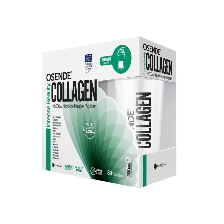 Osende Collagen Intense Beauty 10.000 Hidrolize Kolajen 30 Saşe